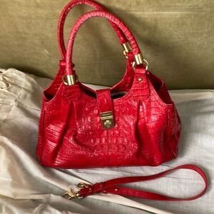 Brahmin Red handbag